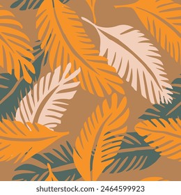 White Seamless Doodle Foliage Quill Vector. Pink Repeated Creative Simple Fabrics, Seamless Print. Blue Endless Nature Branch Shape Backdrop. 