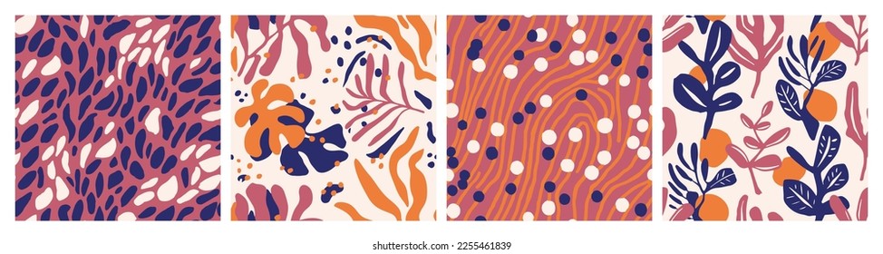 White Seamless Elegant Organic Paint Vector. Colorful Endless Nature Beauty Lines, Seamless Design. Gradient Seamless Classic Trendy Shape Print. 