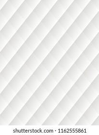 White seamless geometric texture. Stylish pattern and tile for your design. Geometric background.