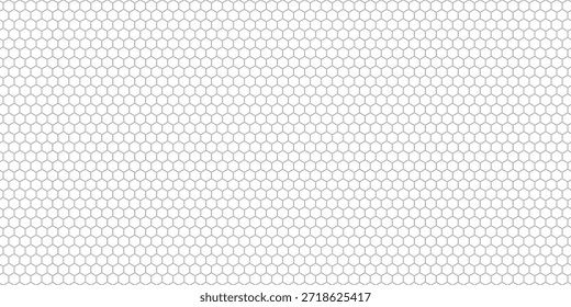 Modelo inconsútil blanco del hexágono, rejilla geométrica mínima, fondo moderno del panal, Ilustración vectorial