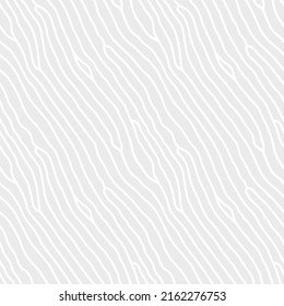 White seamless organic texture. Abstract fingerprint pattern, nature surface. Dunes rippling waves pattern. Desert surface terrain. Vector background  