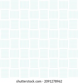 White seamless pattern with blue stripes design.