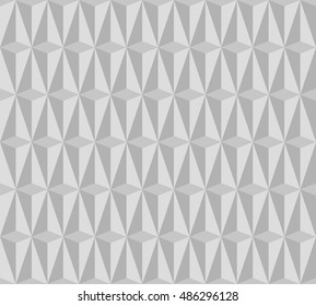 White seamless pattern of ceramic blocks. Vector background of tiles.