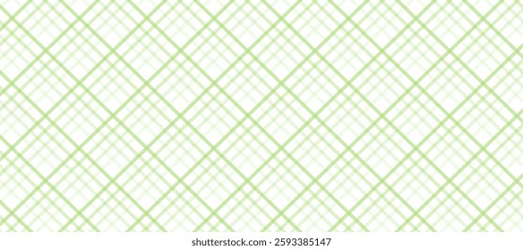 White seamless pattern and green striped geometric background