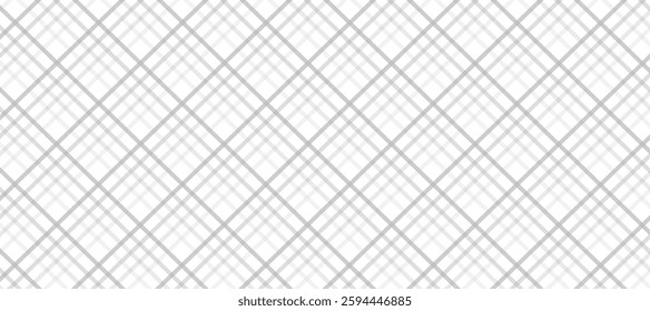 White seamless pattern and grey striped geometric background