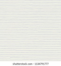 White seamless pattern. Hand drawn light grey lines. Abstract striped background.