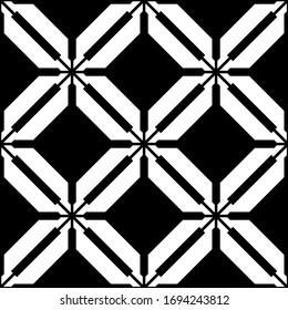 Patrón blanco transparente en el fondo textil negro.