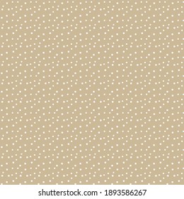 White Seamless repeat pattern with random uneven squares shape on beige pastel background