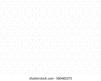 White seamless texture geometric cubes background