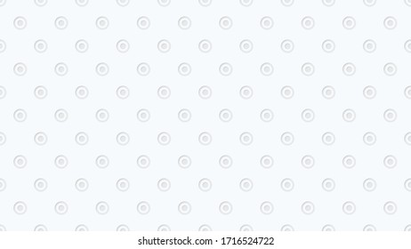 White seamless texture. Vector background. Tech 3d circles. Aspect ratio, full hd, 4K, for a widescreen display.