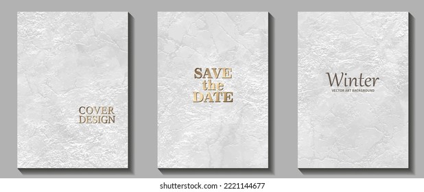 White set vector stone background for poster, cover, flyer, cards, invitation card or design interior. Watercolour texture. Hand drawn Christmas watercolor art illustration for new year happy wishes.