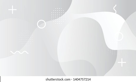 Fondo vectorial de los elementos geométricos abstractos de sombreado blanco