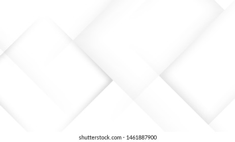 White shade geometric elements abstract pattern background