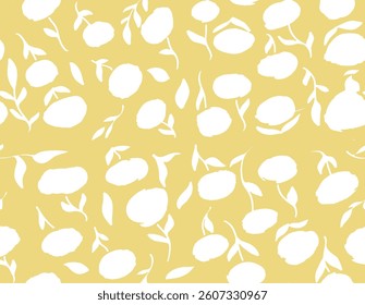 white shadow flower scribble shape for wallpaper, fabric, clothes, wrapping paper, fashion. abstract background