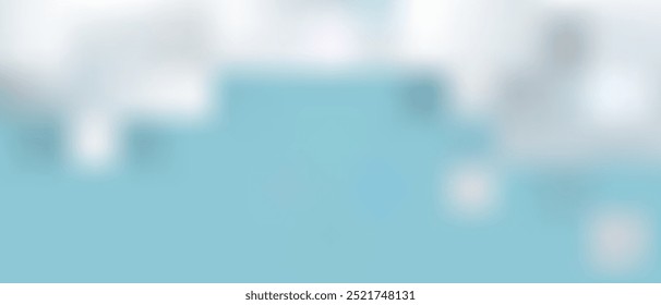 white shadow gradient on soft blue pastel background