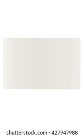 White sheet of paper.Realistic vector background