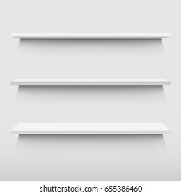 White Shelves