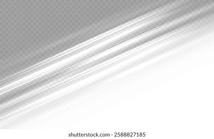 White shiny sparks of spiral wave. Curved bright speed line swirls. Shiny wavy path. Magic golden swirl with highlights. Glowing swirl bokeh effect. vortex, light, effect, white, lines, abstract