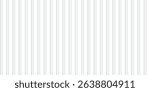White shipping container wall. Seamless vertical metal panel texture with embossed ridges and industrial design. Cargo container backdrop. Realistic vector illustration.