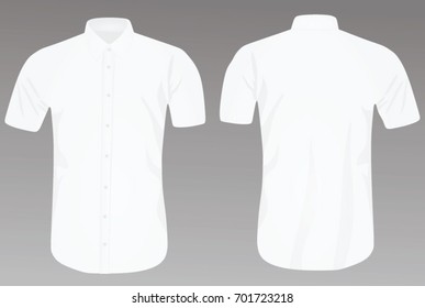 Blank Collared Shirt Half Zip Mockup Stock Illustration 1764689996