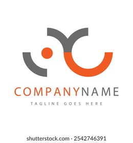 a white sign logo design