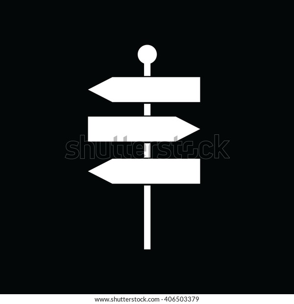 signpost symbol signpost symbol