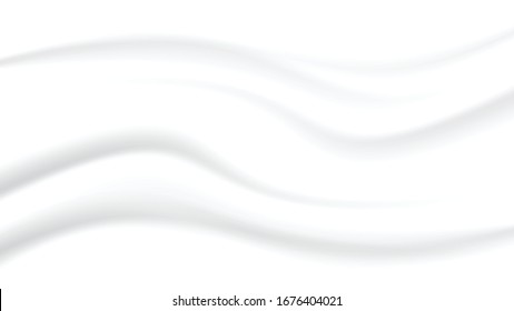 Fondo de textura suave de satén blanco
