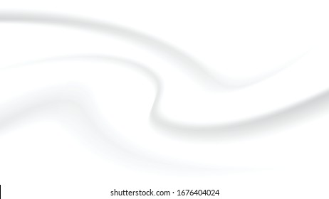 White silk satin background smooth texture background
