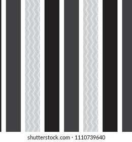 white silver chevron vertical striped inside silver vertical striped pattern white black dark grey background vector illustration image
