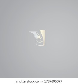 Icono del símbolo de la alquimia de gradiente de geometría sacra de la línea blanca de plata en estilo moderno. Se puede usar para el diseño fluido de póster, portada de tecnología de música electrónica, volante, logotipo, estampado de camisetas.