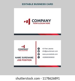 White Simple Business Card