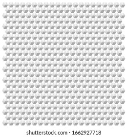 white six square geometric pattern background vector design