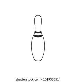 White skittle illustration. Vector