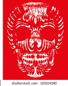 white skull
