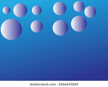 White, sky blue and blue  color combination gradient background design.