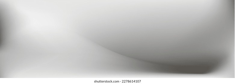 White Sky Curve Metal Grey Gradient Backdrop. Liquid Cloud Blurry Monochrom Weather Water Wallpaper. Silver Smoke Smooth Pastel Light Fluid Smooth Surface. Smog Flow Wavy Gray Cloudy Gradient Mesh.