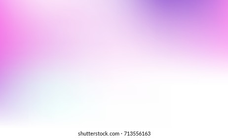White, Skyblue and Purple Abstract Gradient blurred vector background