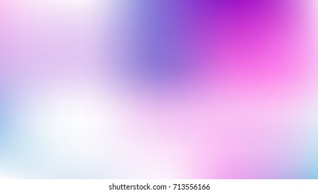 White, Skyblue and Purple Abstract Gradient blurred vector background