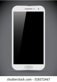 White smartphone