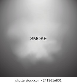 white smoke background eps file