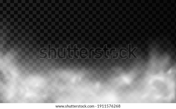 White smoke or fog vector background. Isolated
mist transparent effect. Steam texture illustration. Powder
explosion concept.