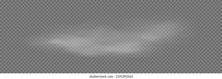 Fuma blanca aislada sobre fondo negro transparente. Efecto especial de la explosión de vapor. Textura efectiva de vapor, niebla, nube, humo.  Ilustración vectorial libre de regalías de acciones. PNG