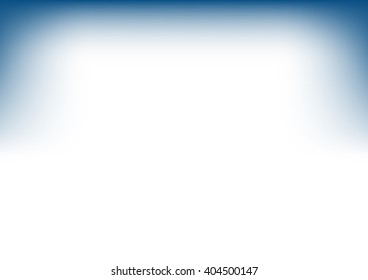 White Snorkel Blue Copyspace Background Vector Illustration