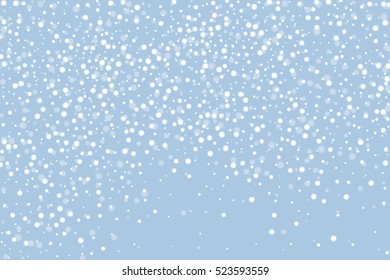 White snow abstract winter background. Vector illustration,eps 10.