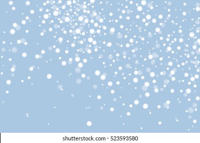 White snow abstract winter background. Vector illustration,eps 10.