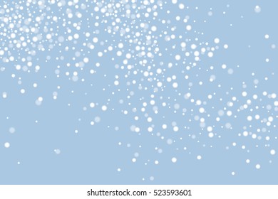 White snow abstract winter background. Vector illustration,eps 10.
