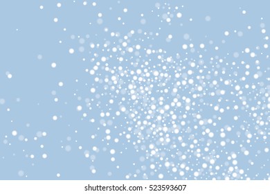 White snow abstract winter background. Vector illustration,eps 10.