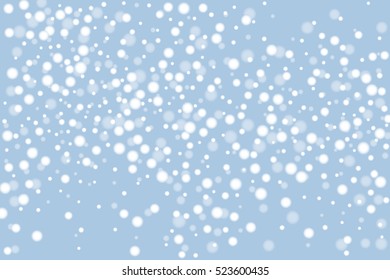 White snow abstract winter background. Vector illustration,eps 10.