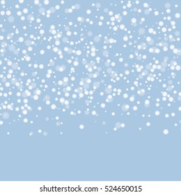 White snow abstract winter background. Vector illustration,eps 10
