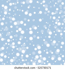 White snow abstract winter background. Vector illustration,eps 10.